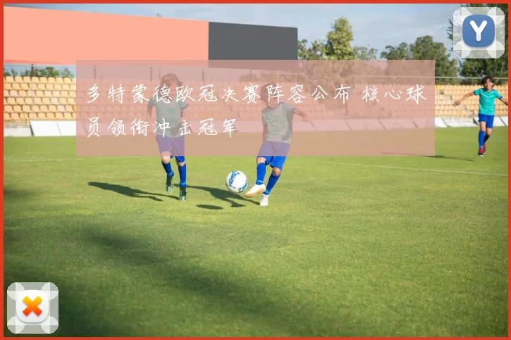 多特蒙德欧冠决赛阵容公布 核心球员领衔冲击冠军